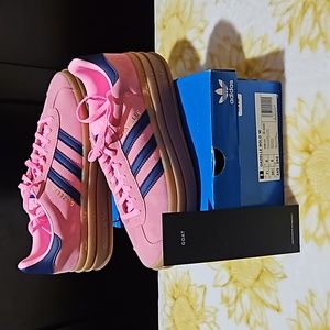Women's 7.5 Pinglo/VicBlu Gazelle Bold Adidas